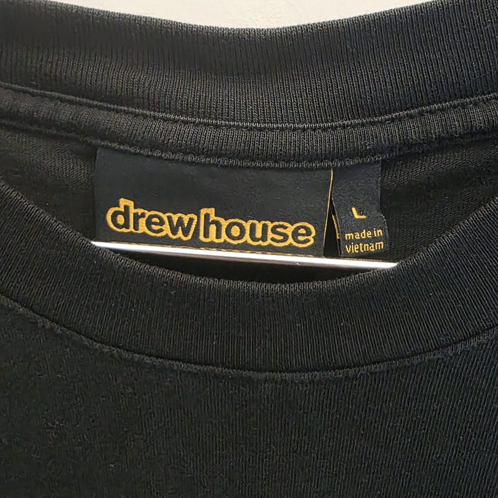 Justin Bieber Drew House Mascot Smiley Face Shirt black Large - Picture 6 of 7